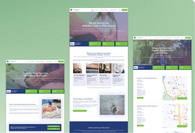 Addiction Injury Helpline project