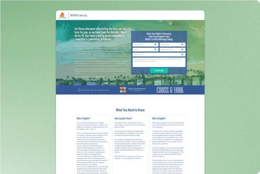 WildfireLaw.Org project